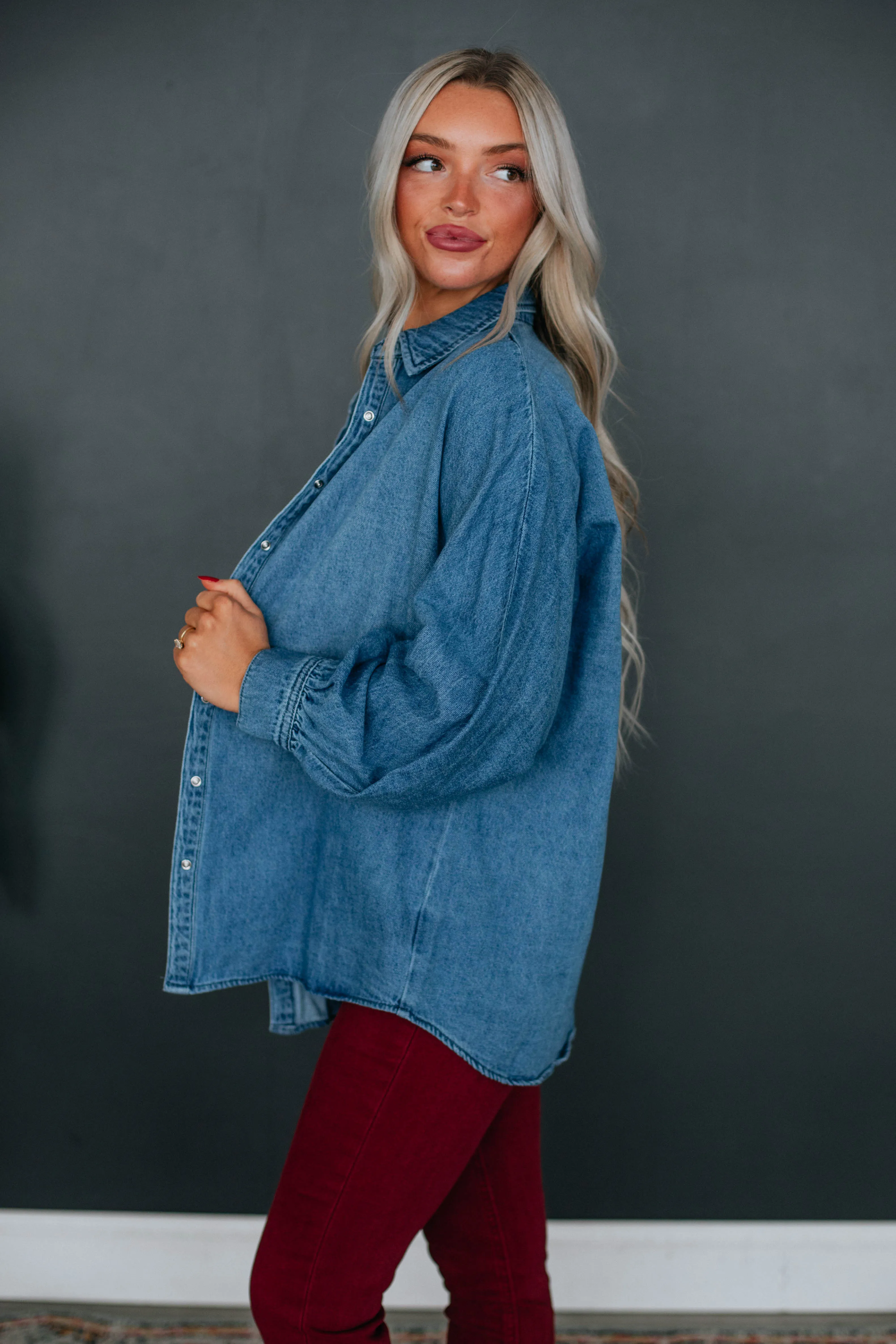 Audrey Denim Shacket