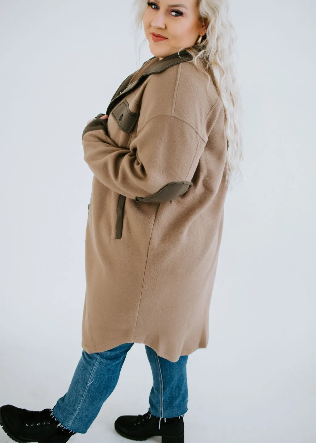 Bronwyn Oversized Longline Shacket