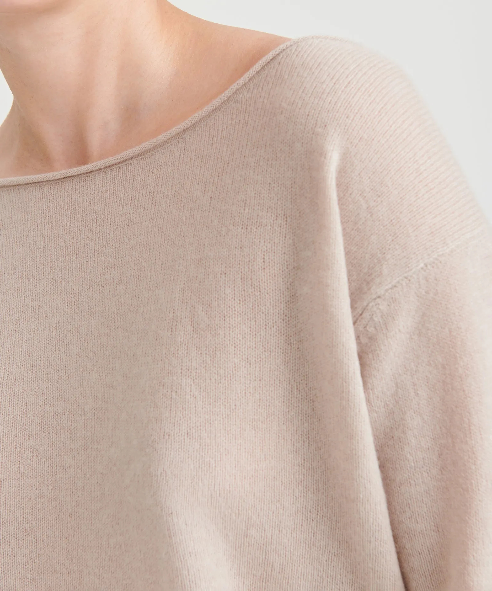 Cashmere Boatneck Sweater