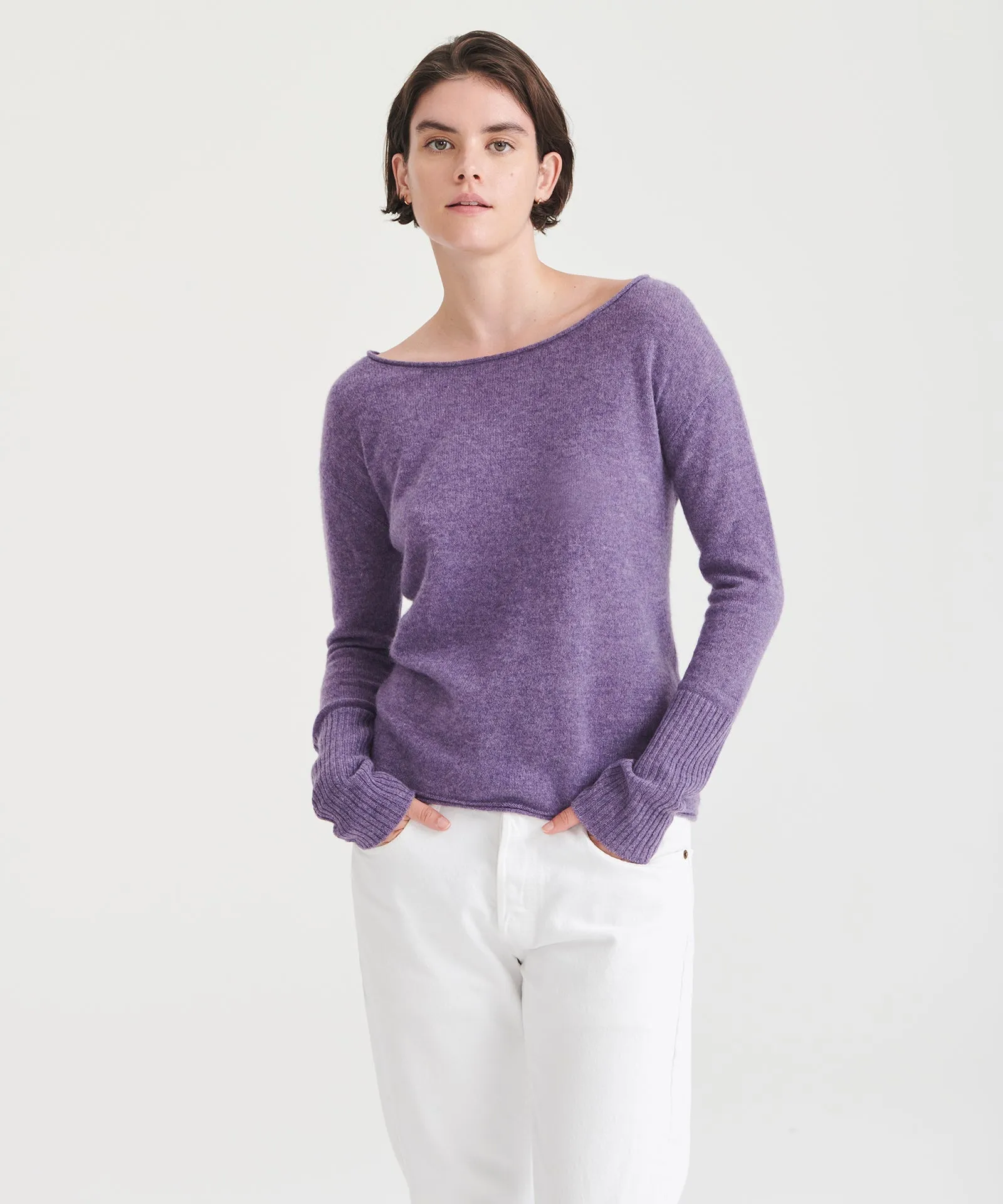 Cashmere Boatneck Sweater