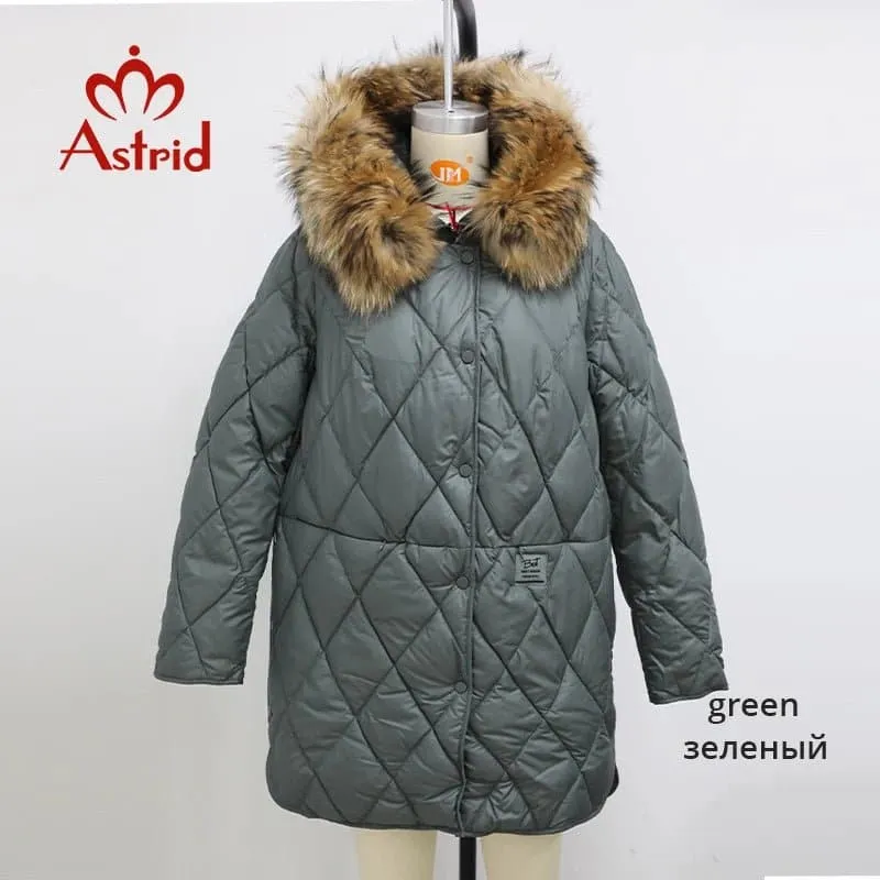 Diamond Quilted Coat