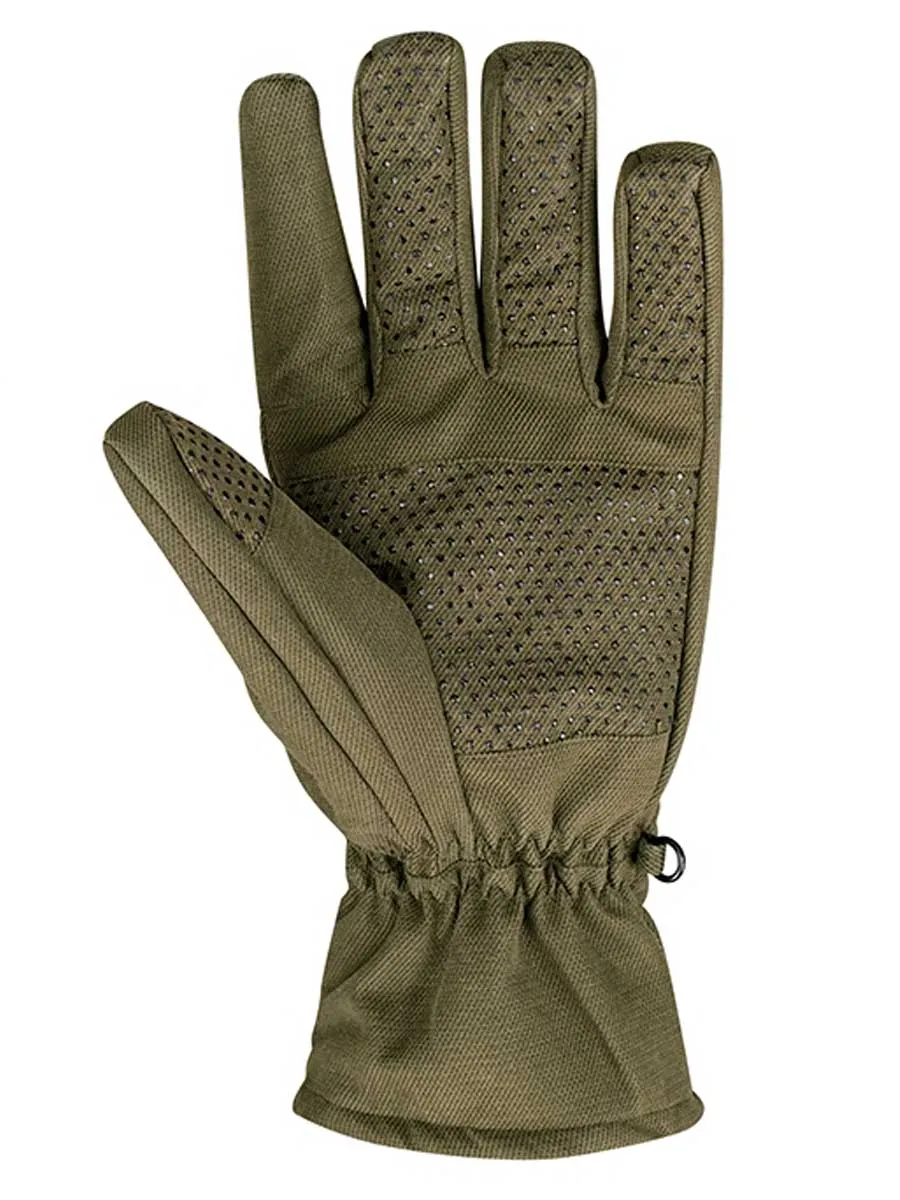 HOGGS OF FIFE Kincraig Waterproof Gloves - Olive Green