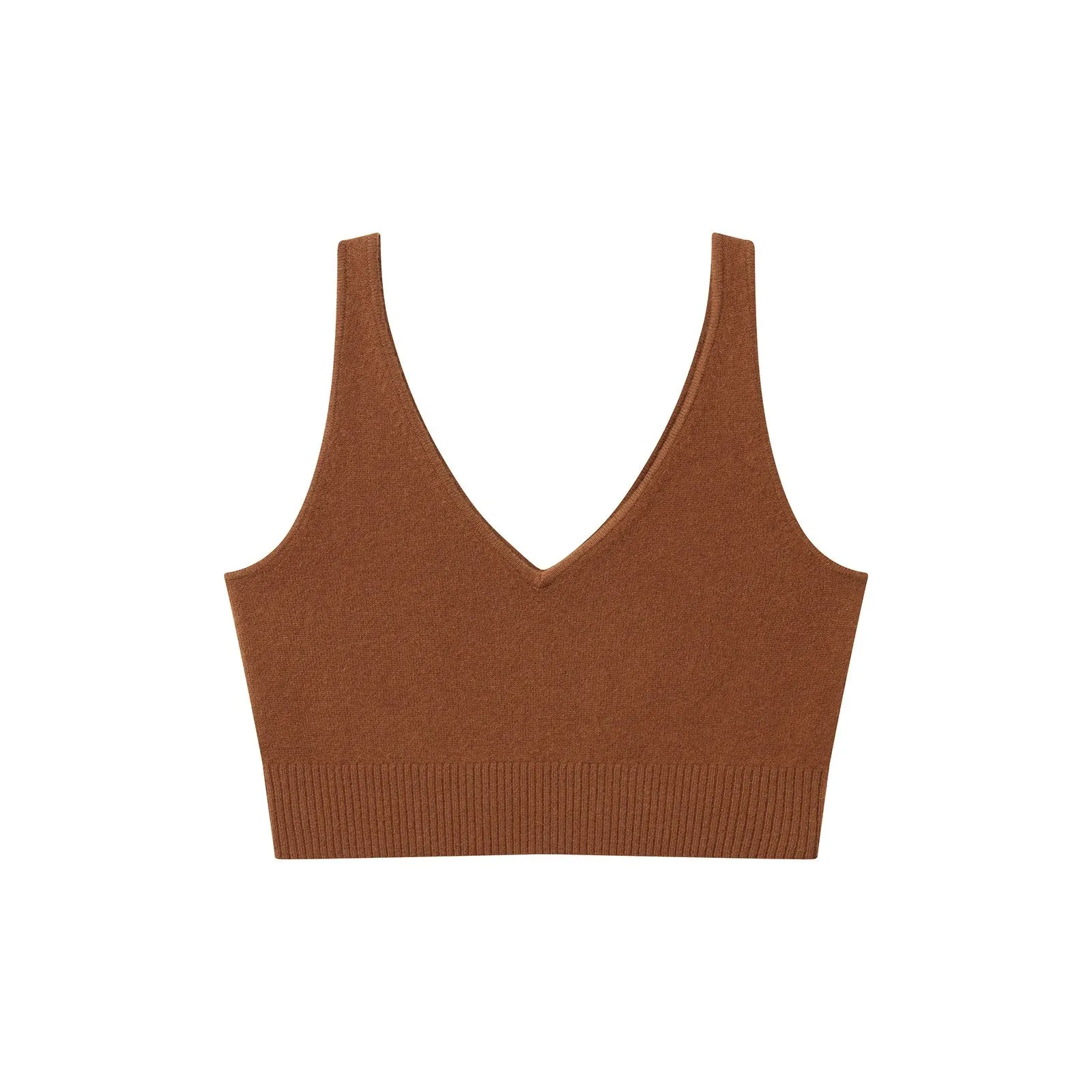 Signature Cashmere Longline Bra Top