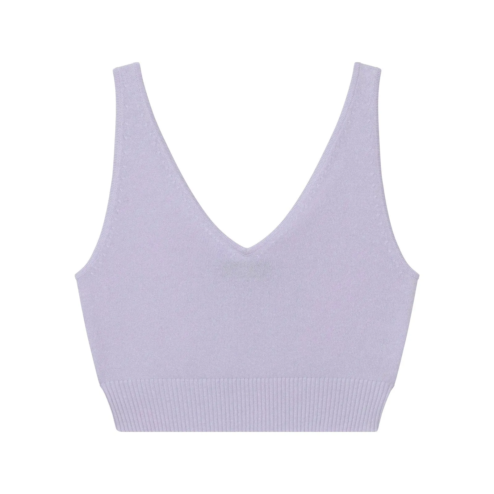 Signature Cashmere Longline Bra Top