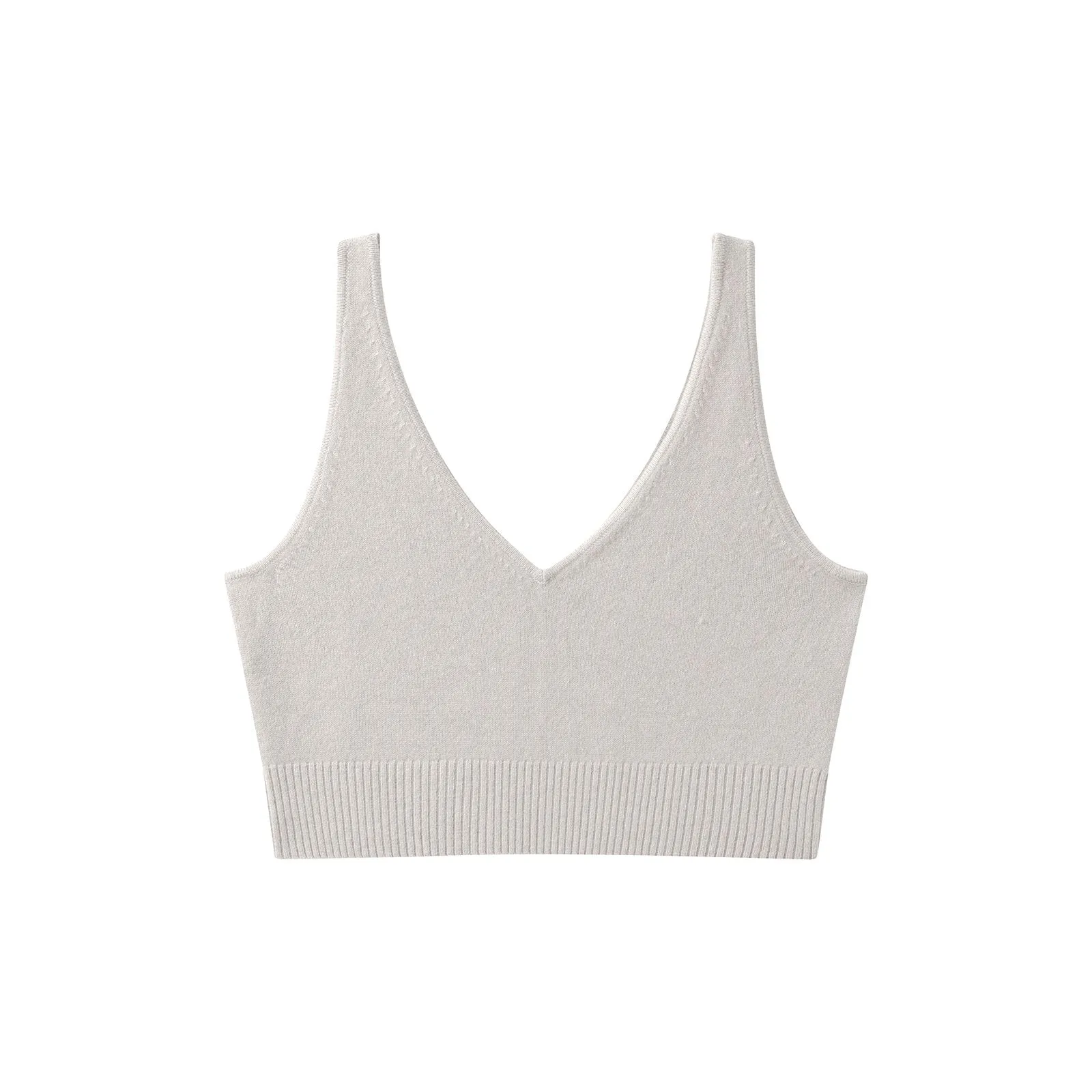 Signature Cashmere Longline Bra Top