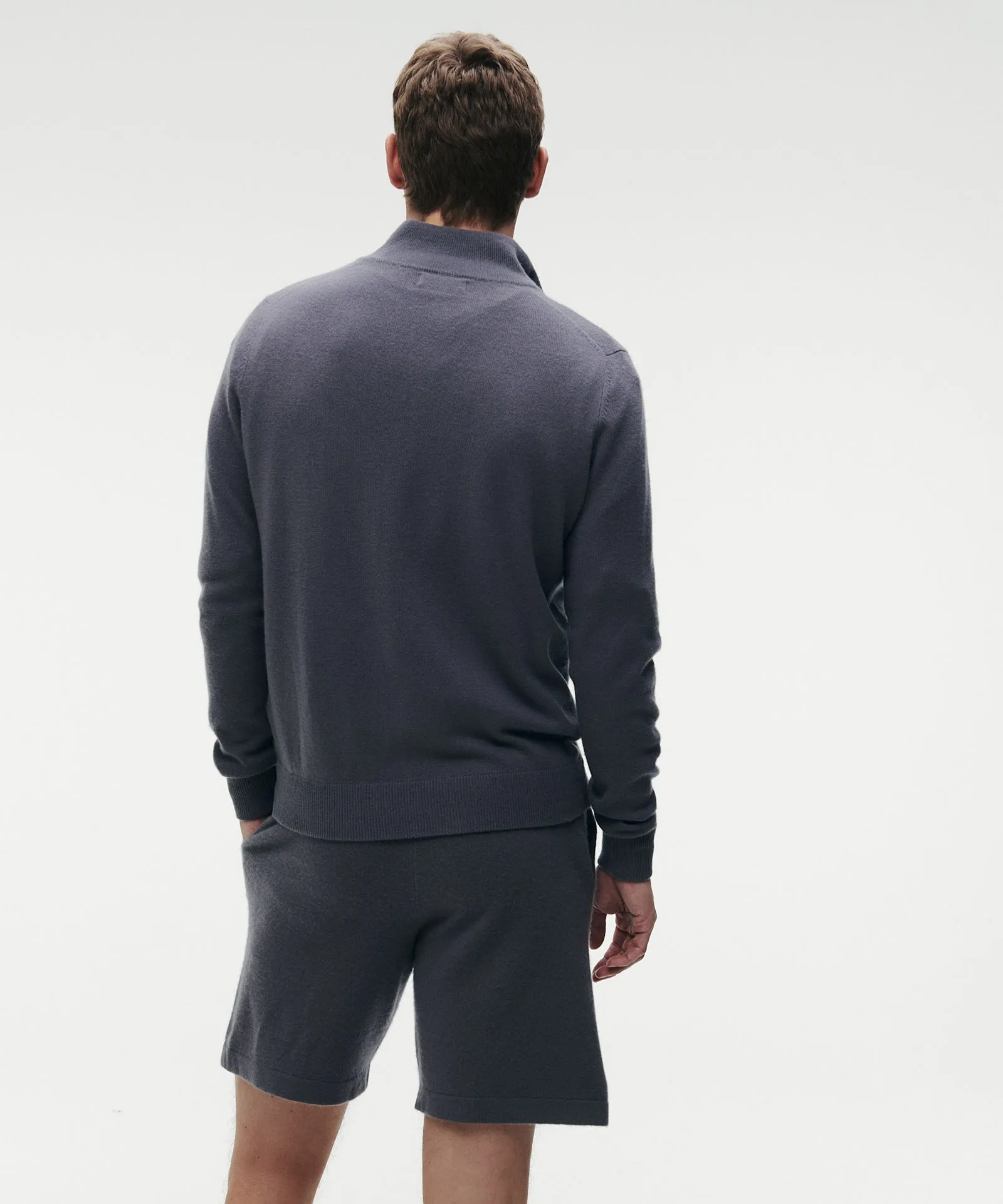 Signature Cashmere Quarter Zip