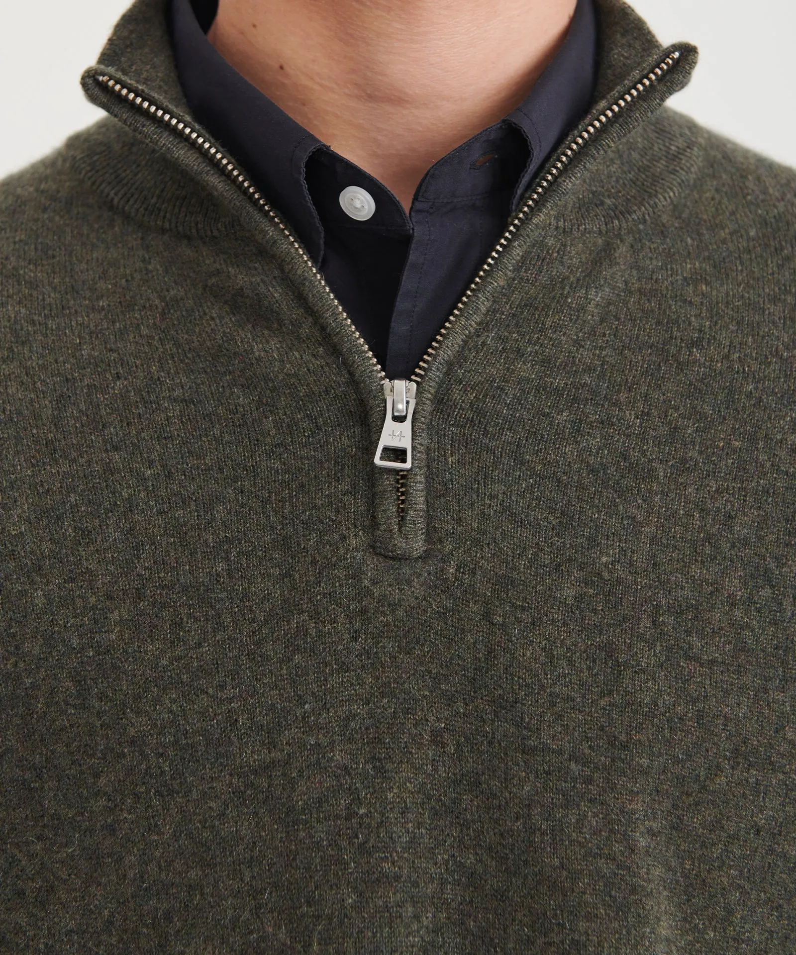 Signature Cashmere Quarter Zip