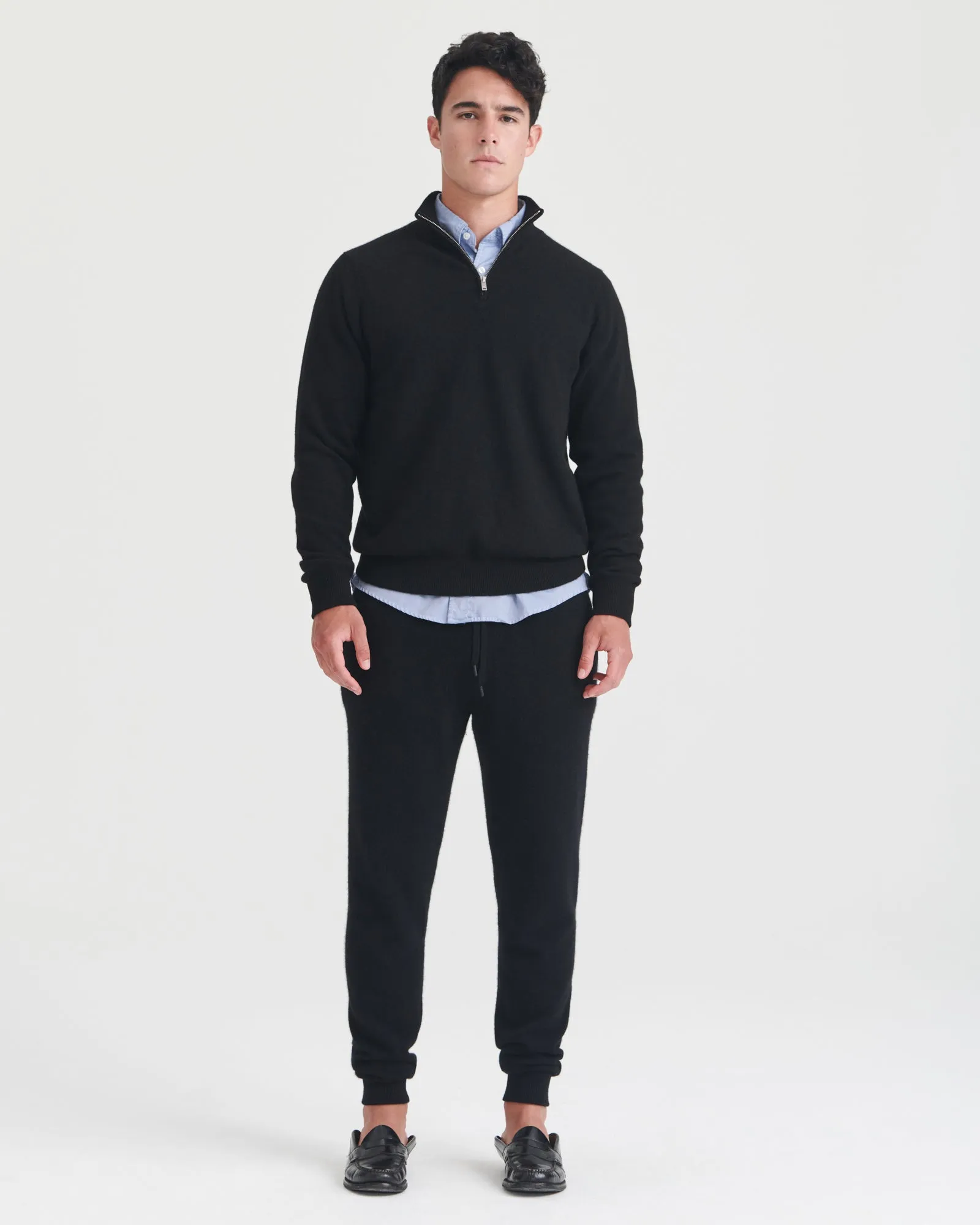 Signature Cashmere Quarter Zip