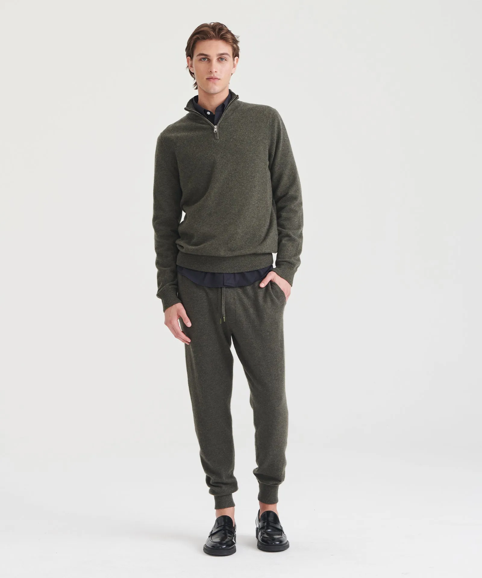 Signature Cashmere Quarter Zip