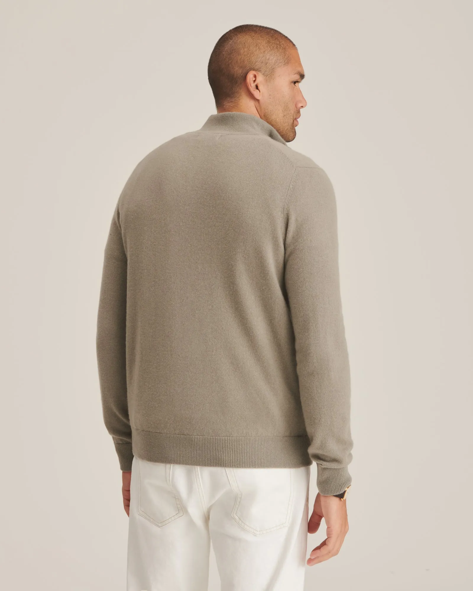 Signature Cashmere Quarter Zip