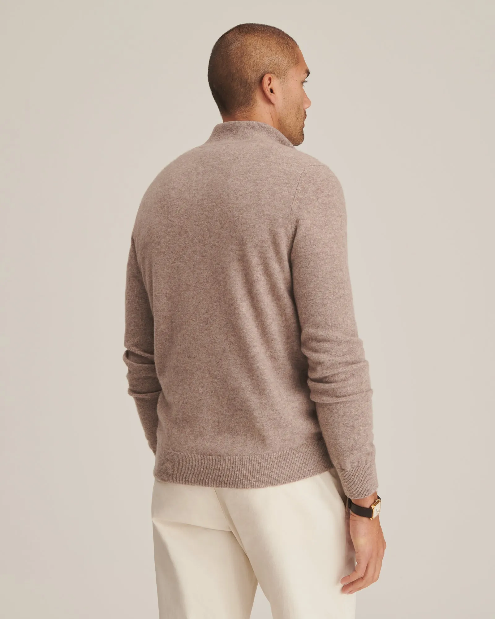 Signature Cashmere Quarter Zip