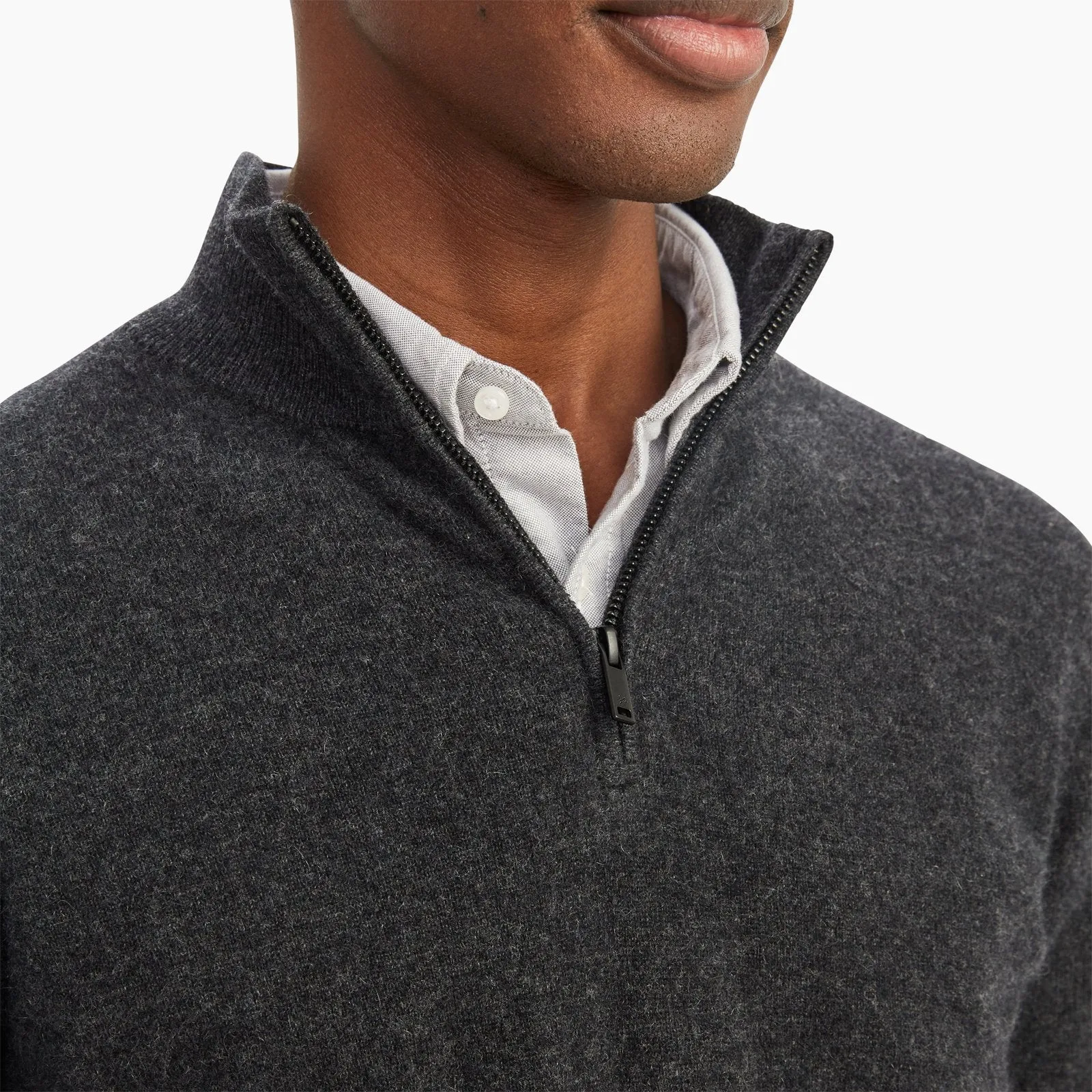 Signature Cashmere Quarter Zip