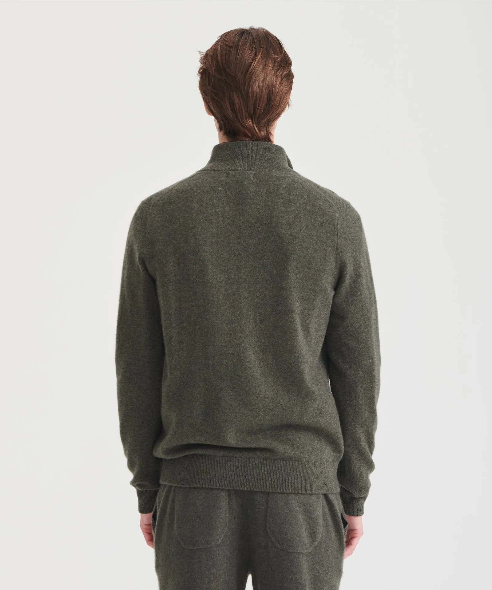 Signature Cashmere Quarter Zip