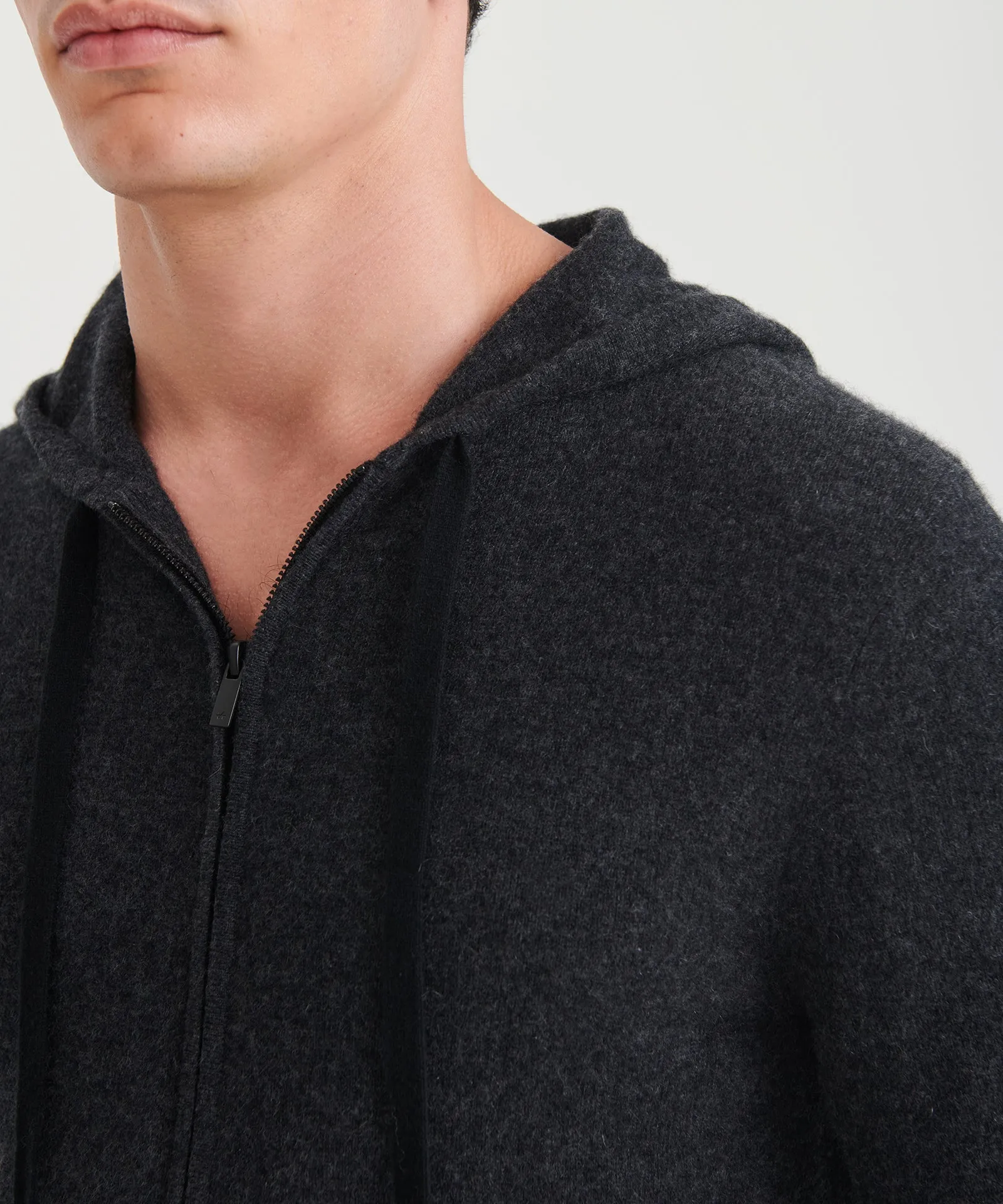 Signature Cashmere Zip Hoodie