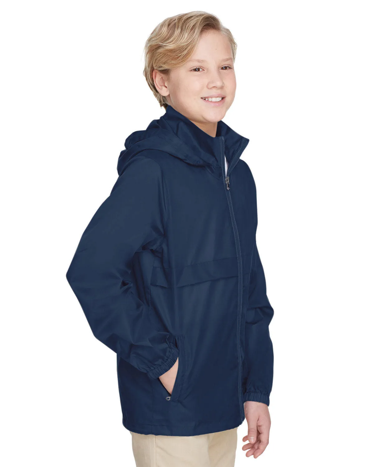 SLC Hooded Rain-Jacket with School Logo