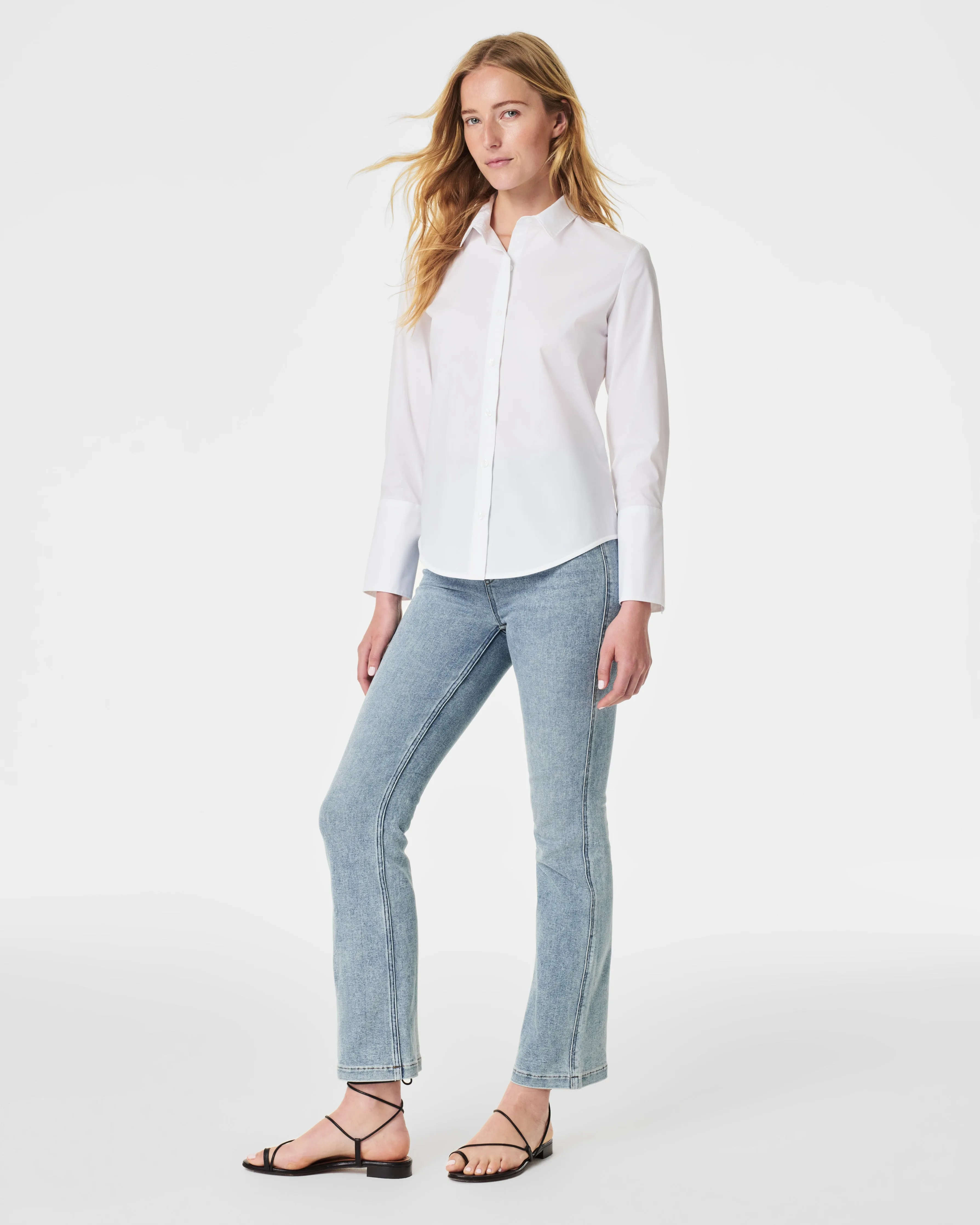 The Best Fitted Poplin Button-Down Shirt