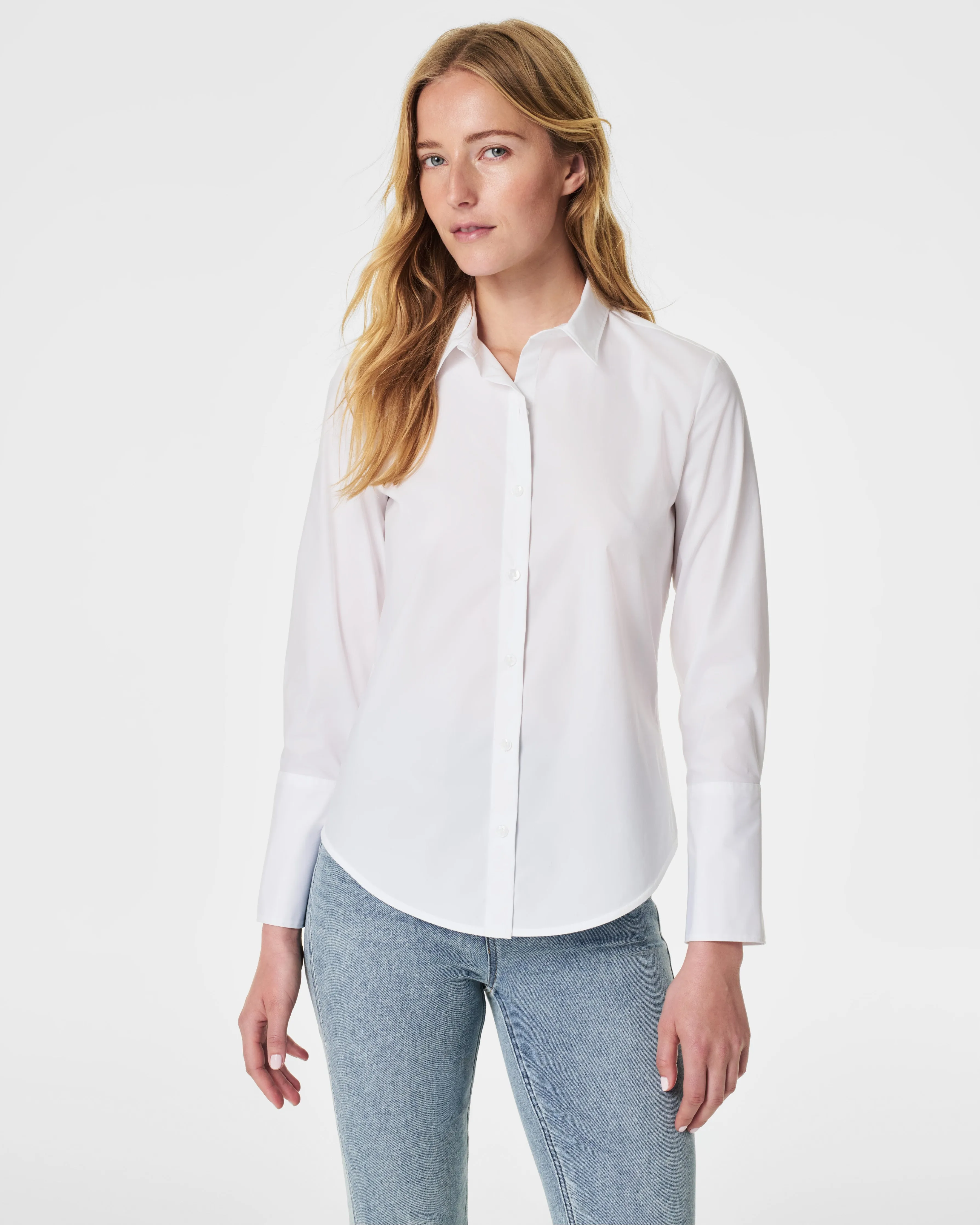 The Best Fitted Poplin Button-Down Shirt