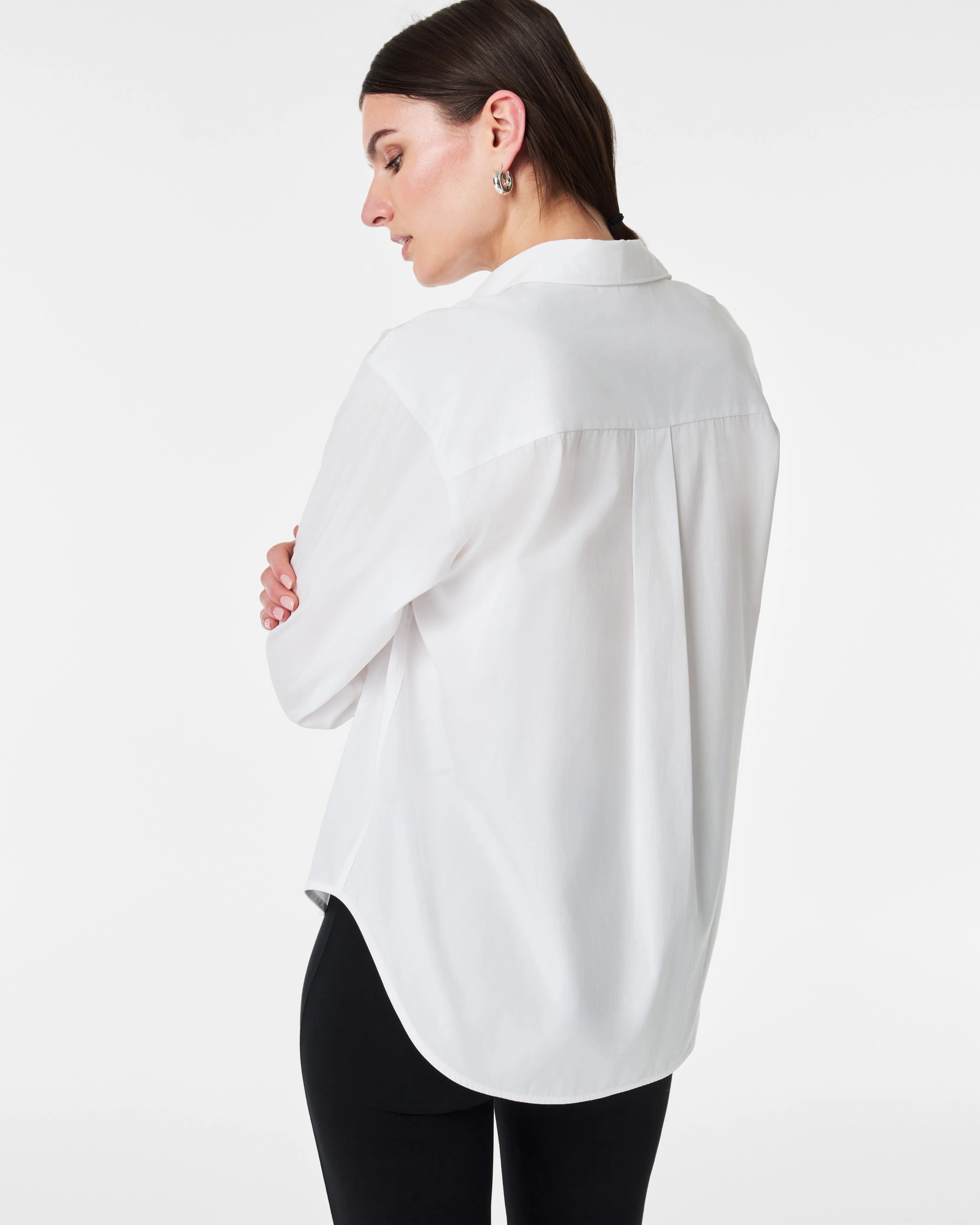 The Best Poplin Oversized Button-Down