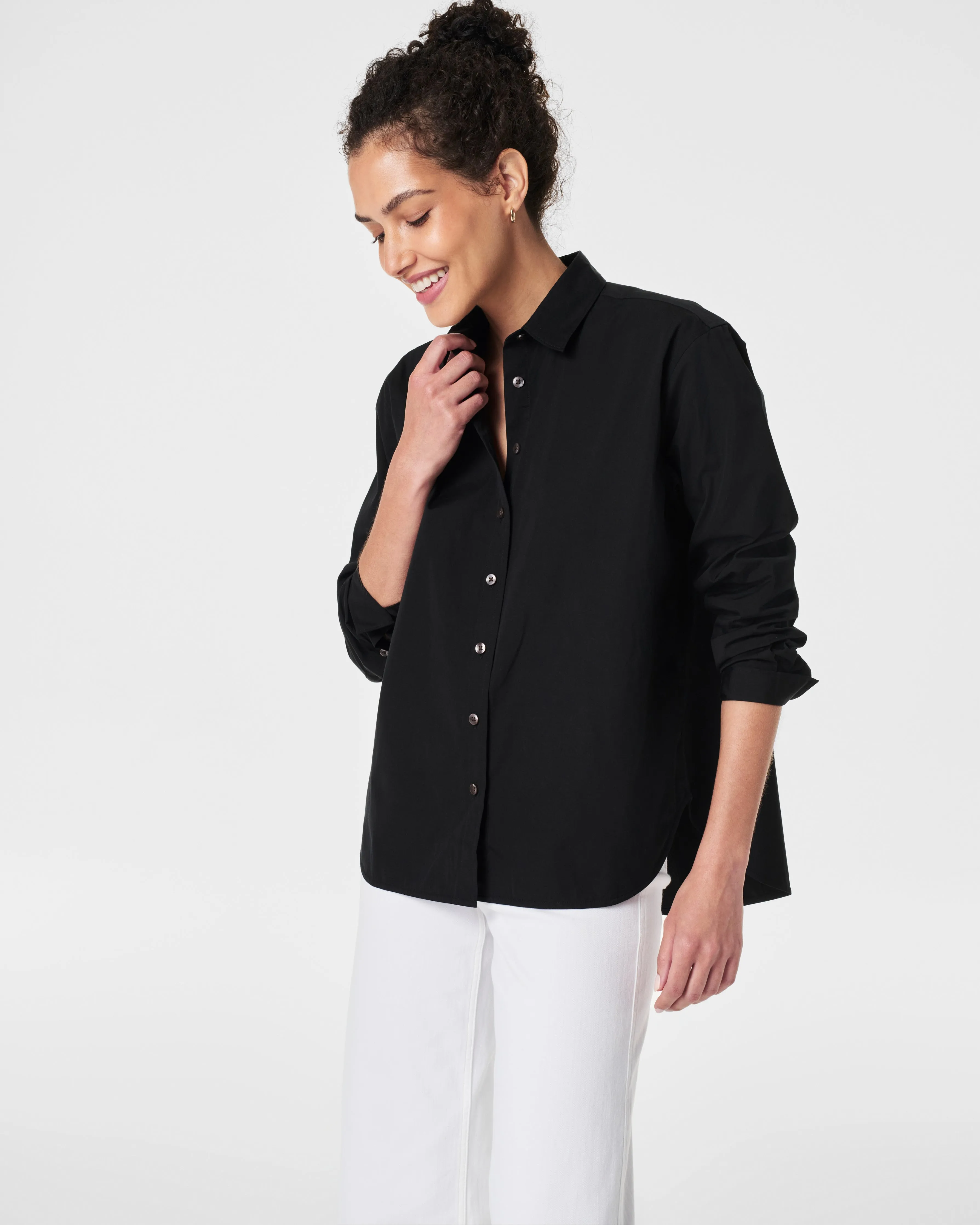 The Best Poplin Oversized Button-Down