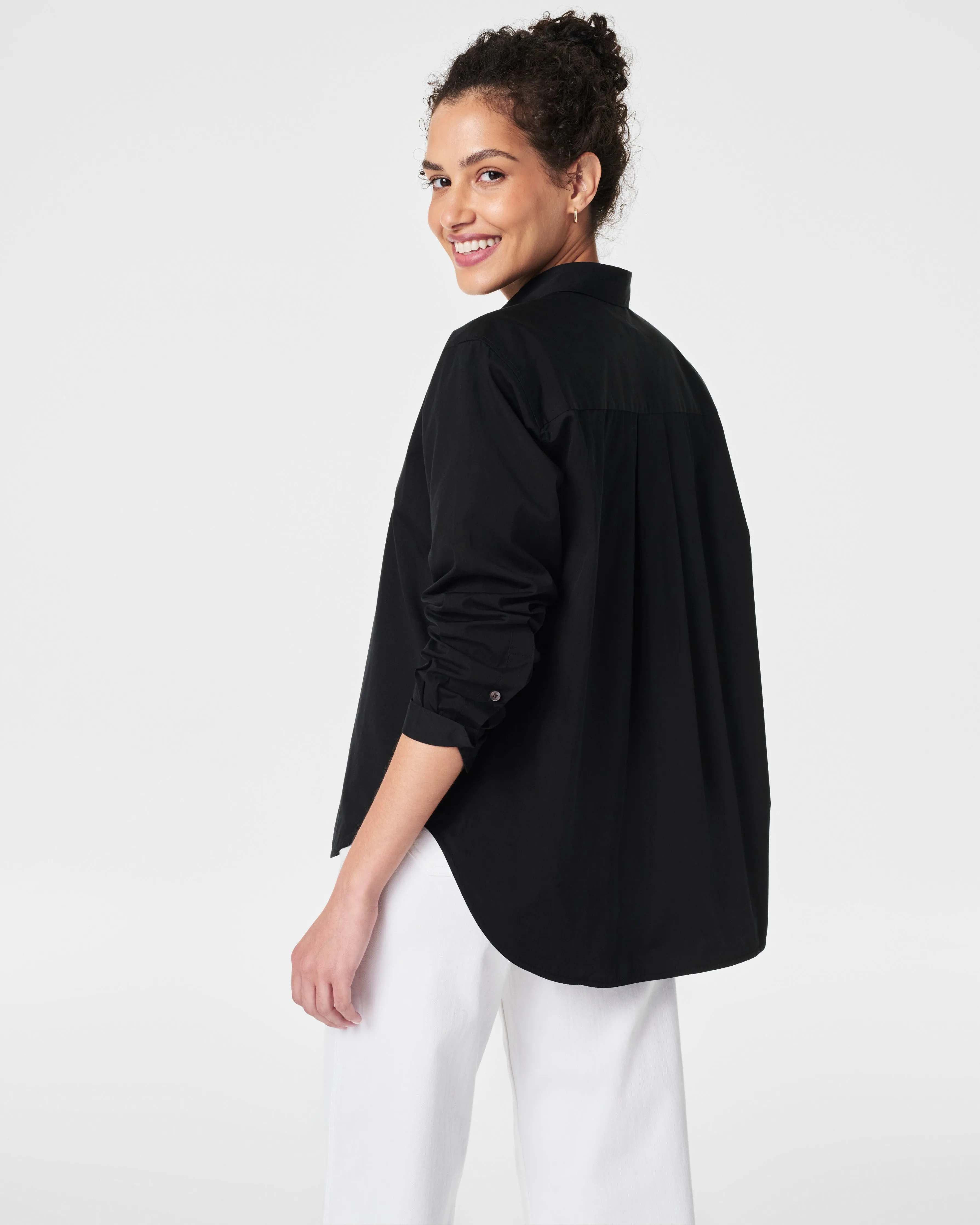 The Best Poplin Oversized Button-Down