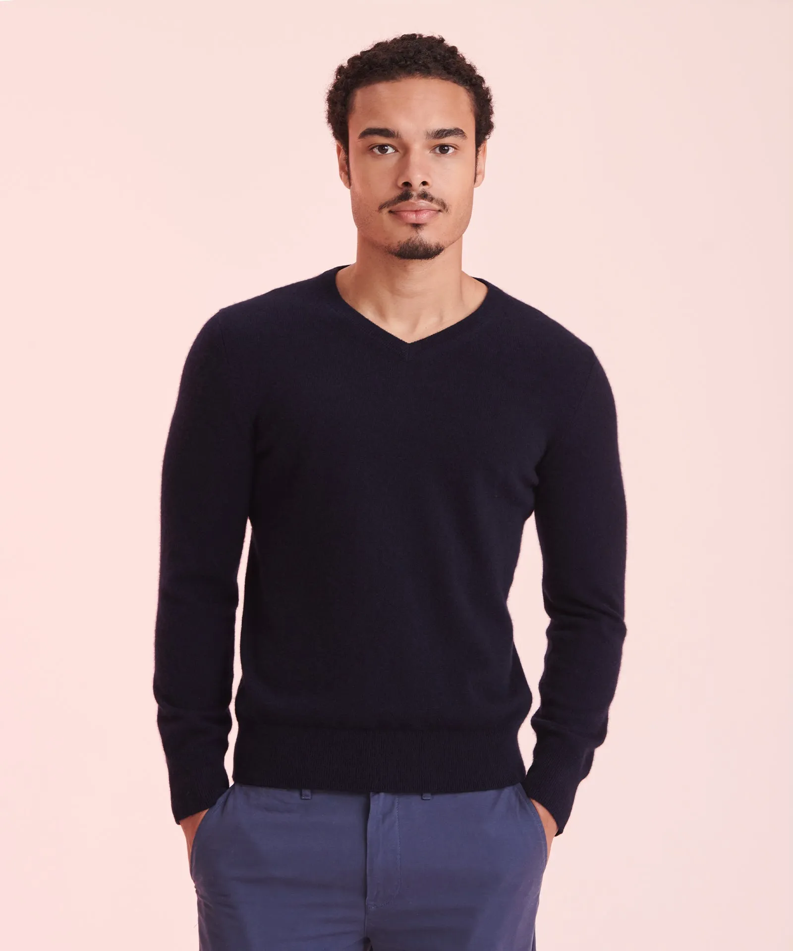 The Original Cashmere V-Neck Sweater Men's