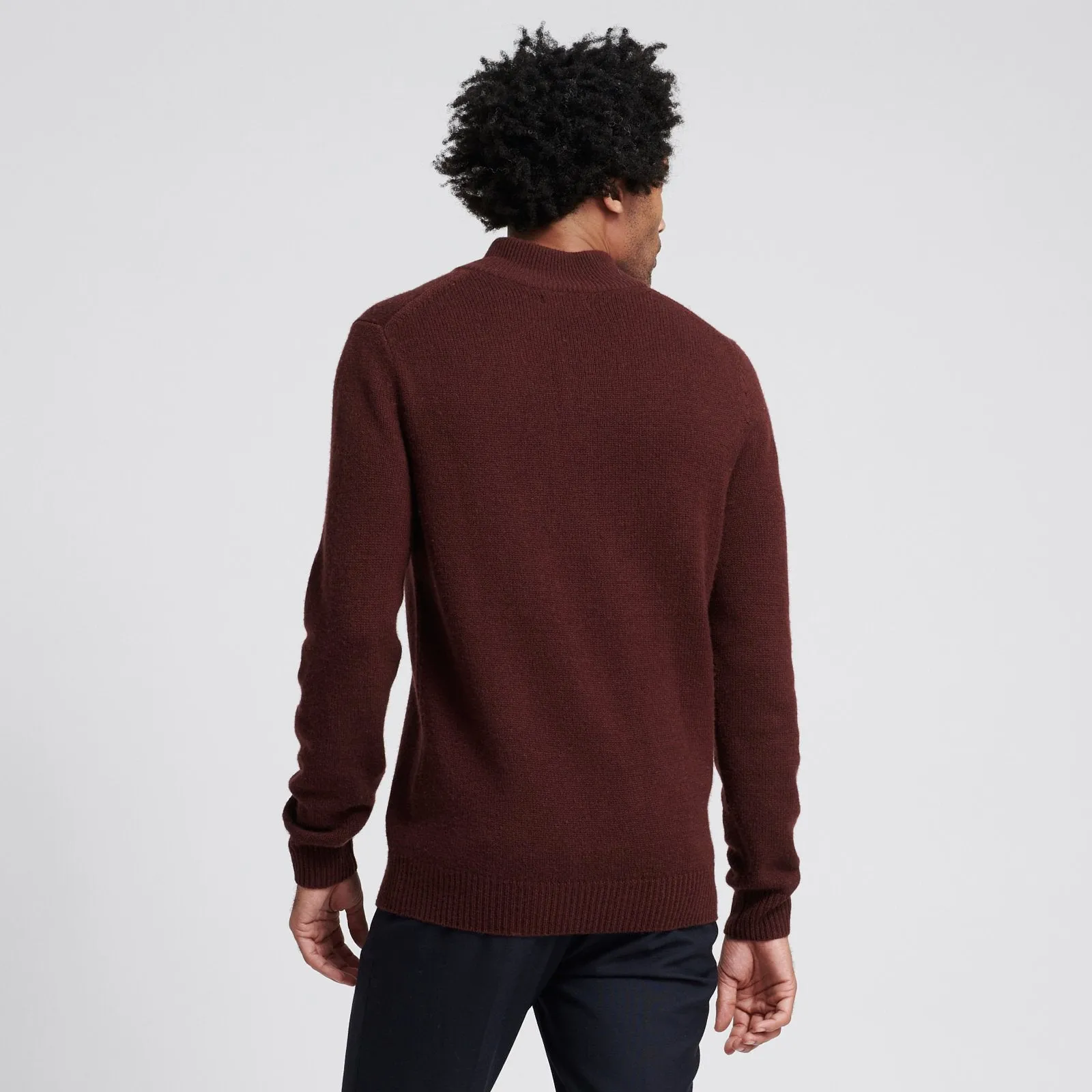 Wool Cashmere Quarterzip